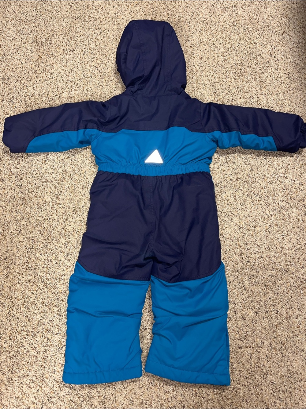 L.L. Bean Blue and Navy Toddler Snow suit - Picture 8 of 10